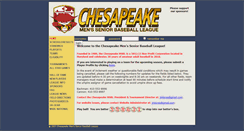 Desktop Screenshot of chesapeakemsbl.com
