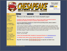Tablet Screenshot of chesapeakemsbl.com